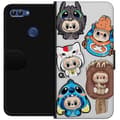 Miniatyrbild 1 av 3: Huawei P smart Plånboksfodral Labubu figursamling – Pop Mart Labubu The Monsters i färgglad design