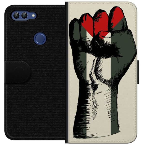 Huawei P smart Plånboksfodral Hand knuten i Palestinas färger – kraftfull symbol för frihetsrörelsen