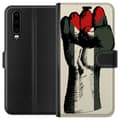 Miniatyrbild 1 av 3: Huawei P30 Plånboksfodral Hand knuten i Palestinas färger – kraftfull symbol för frihetsrörelsen