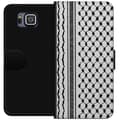 Miniatyrbilde 1 av 3: Samsung Galaxy Alpha Lommeboketui Palestinsk mønster - inspirert av tradisjonell stil keffiyeh-stoff