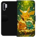 Miniatyrbillede 1 af 3: Samsung Galaxy Note10+ Tegnebogsetui Pixelmonster spillestil - farverig design til retro-elskende gamere