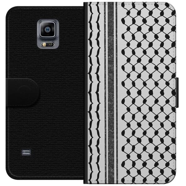 Samsung Galaxy Note 4 Tegnebogsetui Palæstinensisk mønster - inspireret af traditionel stil keffiyeh-stof
