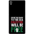 Miniatyrbild 1 av 3: Sony Xperia Z3 Genomskinligt Skal Free Palestine – politiskt statement med kraftfullt grafiskt uttryck