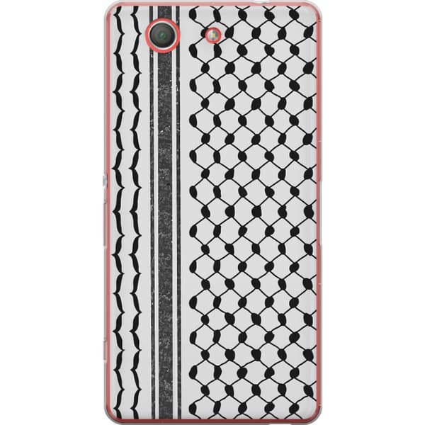 Sony Xperia Z3 Compact Gennemsigtig cover Palæstinensisk mønster - inspireret af traditionel stil keffiyeh-stof