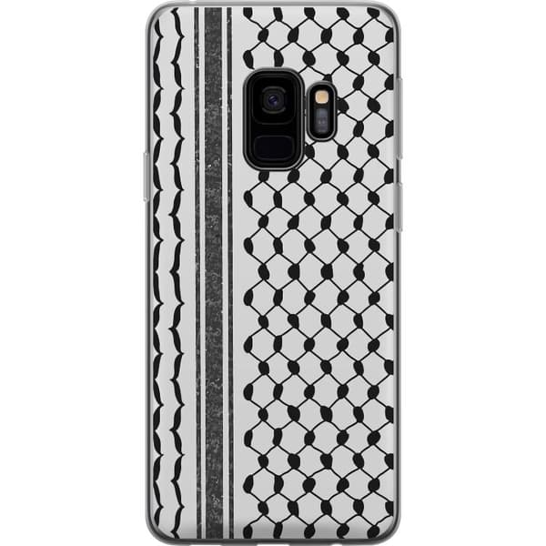 Samsung Galaxy S9 Gennemsigtig cover Palæstinensisk mønster - inspireret af traditionel stil keffiyeh-stof