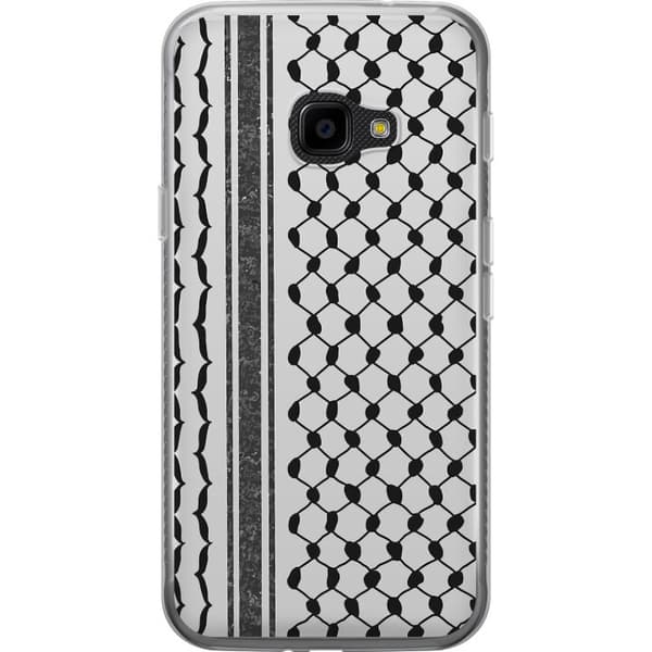 Samsung Galaxy Xcover 4 Gennemsigtig cover Palæstinensisk mønster - inspireret af traditionel stil keffiyeh-stof