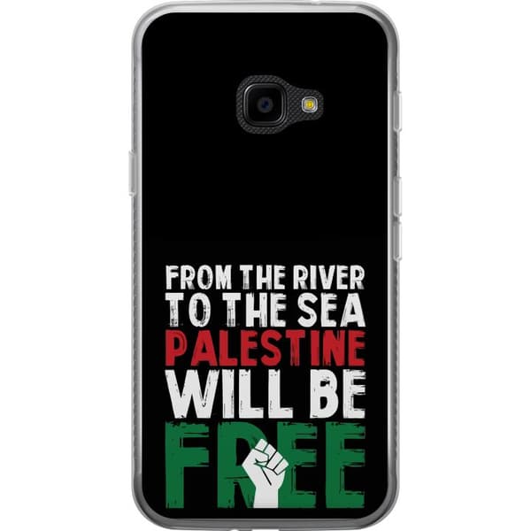 Samsung Galaxy Xcover 4 Gennemsigtig cover Fri Palæstina