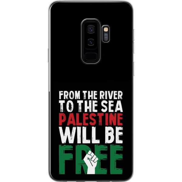 Samsung Galaxy S9+ Gjennomsiktig deksel Fri Palestina