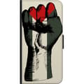 Pikkukuva 3 / 3: Samsung Galaxy Xcover 3 Lompakkokotelo Käsi sidottu Palestinan väreihin - voimakas symboli vapausliikkeelle
