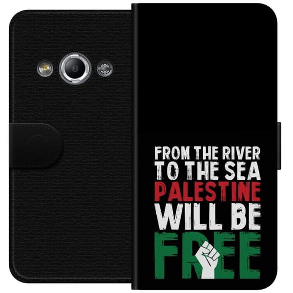 Samsung Galaxy Xcover 3 Lommeboketui Fri Palestina