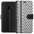 Pikkukuva 1 / 3: Samsung Galaxy Xcover 4 Lompakkokotelo Palestiinalainen kuvio - perinteiseen tyyliin inspiroima keffiyeh-kangas
