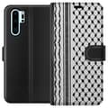 Miniatyrbillede 1 af 3: Huawei P30 Pro Tegnebogsetui Palæstinensisk mønster - inspireret af traditionel stil keffiyeh-stof