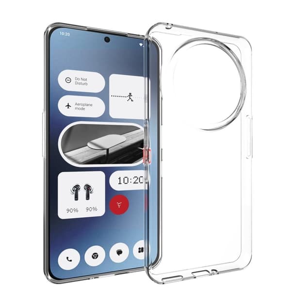 Till Nothing Phone (3a) Pro Fodral TPU Skal Baksida