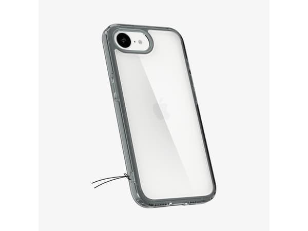 Spigen Ultra Hybrid, Omslag, Apple, iPhone 16e, 15,5 cm (6.1"), Grå, Transparent