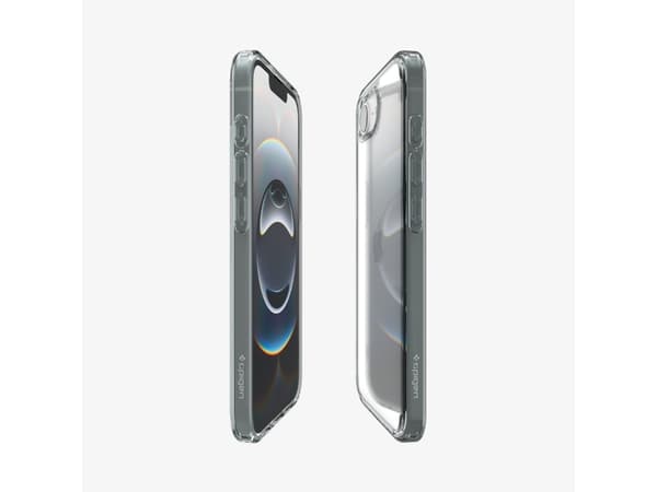 Spigen Ultra Hybrid, Omslag, Apple, iPhone 16e, 15,5 cm (6.1"), Grå, Transparent