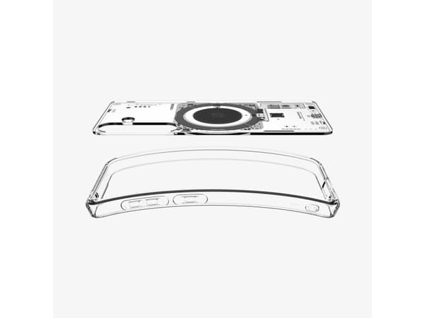 Spigen Ultra Hybrid Neo One (MagFit), Cover, Samsung, Galaxy S25, 15,5 cm (6.1"), Transparent