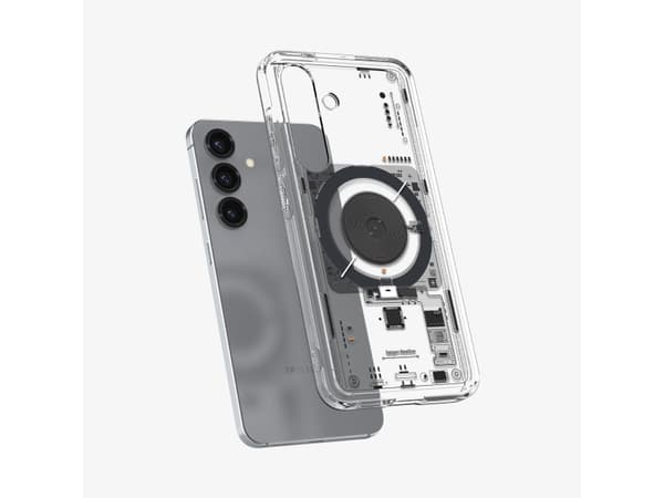 Spigen Ultra Hybrid Neo One (MagFit), Cover, Samsung, Galaxy S25, 15,5 cm (6.1"), Transparent