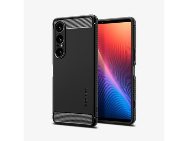 Case Spigen Rugged Armor for Sony Xperia 1 VII black