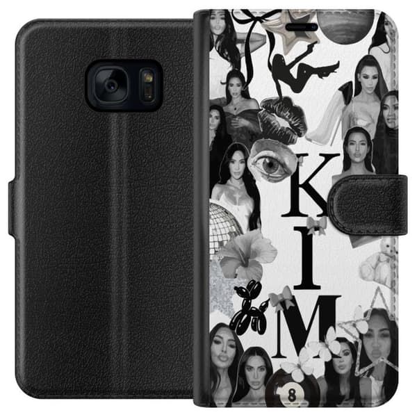 Samsung Galaxy S7 Lommeboketui Kim Kardashian – Aesthetic Look 2025