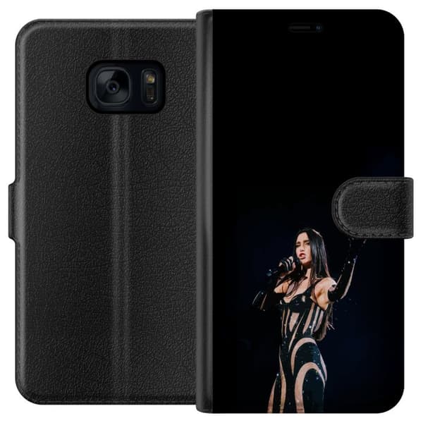 Samsung Galaxy S7 Lompakkokotelo Dua Lipa – Pop Star Aesthetic
