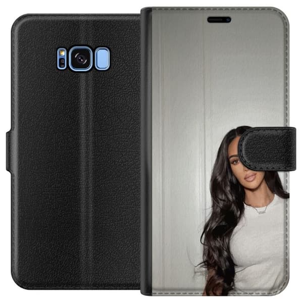 Samsung Galaxy S8 Lommeboketui Kim Kardashian – Iconic Style Collection