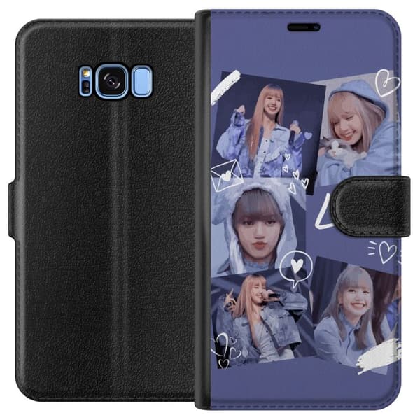 Samsung Galaxy S8 Plånboksfodral Lisa Blackpink – Aesthetic K-pop Queen