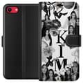 Miniatyrbillede 1 af 3: Apple iPhone 7 Tegnebogsetui Kim Kardashian – Aesthetic Look 2025