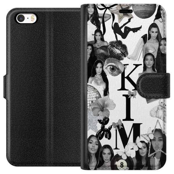 Apple iPhone 5 Lommeboketui Kim Kardashian – Aesthetic Look 2025