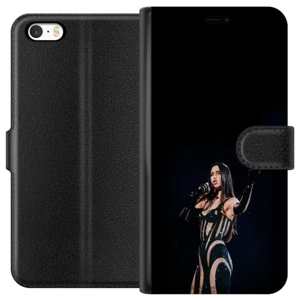 Apple iPhone 5 Plånboksfodral Dua Lipa – Pop Star Aesthetic