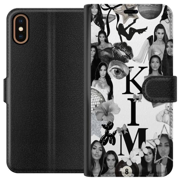 Apple iPhone X Tegnebogsetui Kim Kardashian – Aesthetic Look 2025