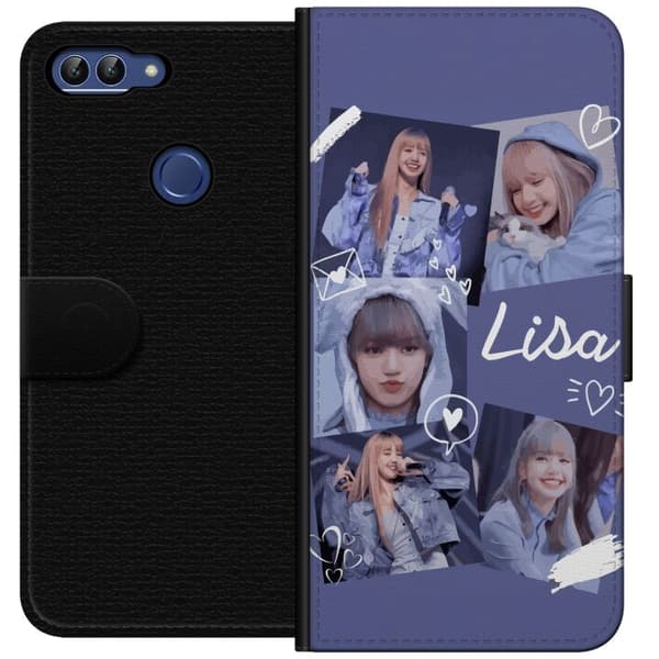 Huawei P smart Tegnebogsetui Lisa Blackpink – Aesthetic K-pop Queen