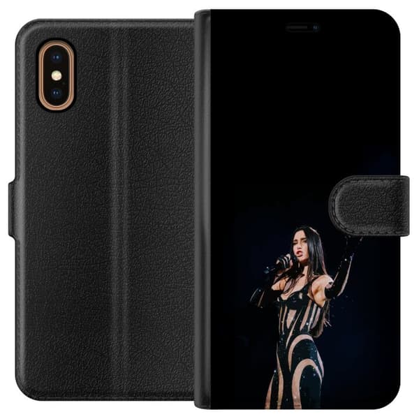 Apple iPhone XS Max Tegnebogsetui Dua Lipa – Pop Star Aesthetic