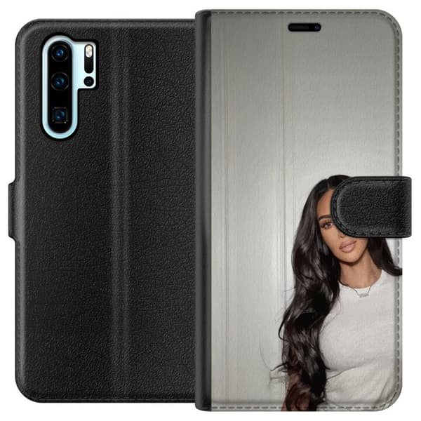 Huawei P30 Pro Lommeboketui Kim Kardashian – Iconic Style Collection