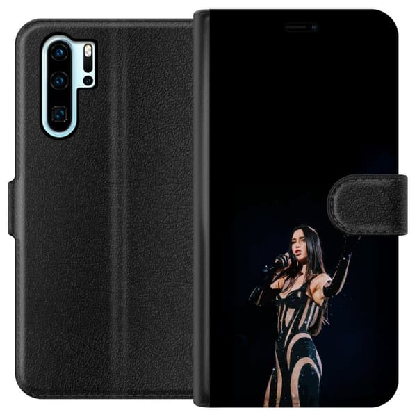 Huawei P30 Pro Tegnebogsetui Dua Lipa – Pop Star Aesthetic