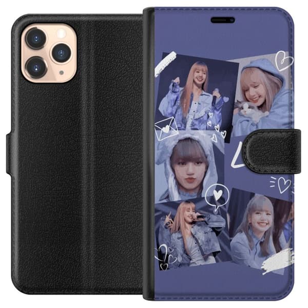 Apple iPhone 11 Pro Tegnebogsetui Lisa Blackpink – Aesthetic K-pop Queen