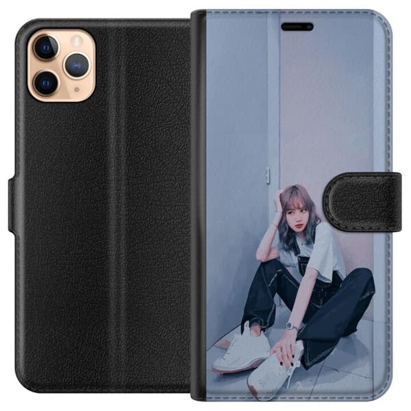 Apple iPhone 11 Pro Max Lommeboketui Lisa from Blackpink – K-pop Style Icon