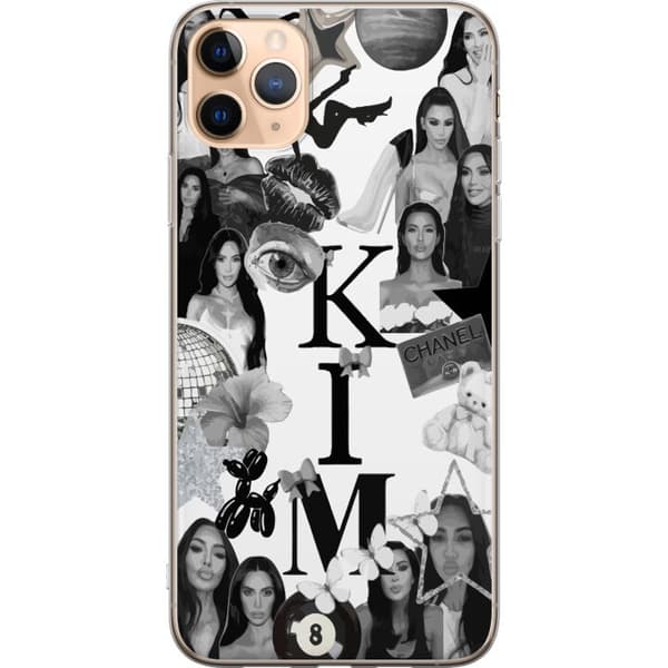 Apple iPhone 11 Pro Max Genomskinligt Skal Kim Kardashian – Aesthetic Look 2025