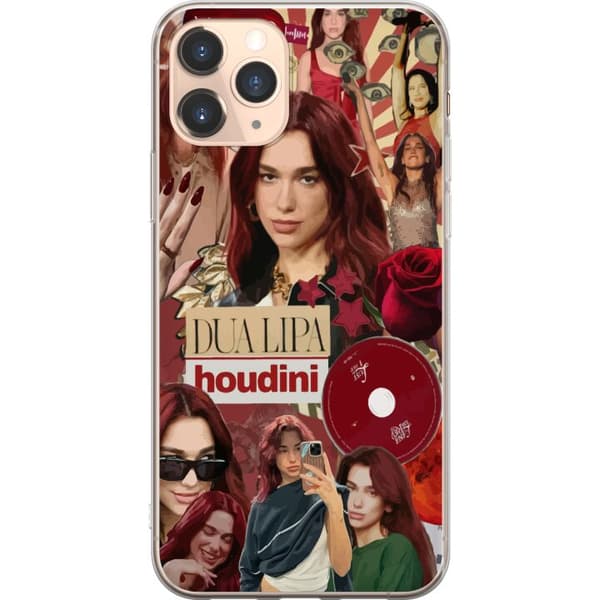 Apple iPhone 11 Pro Gennemsigtig cover Dua Lipa – Fashion & Style Edit