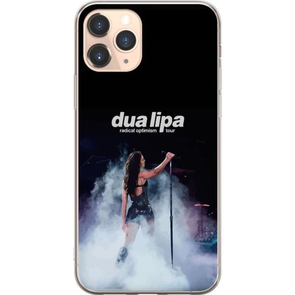 Apple iPhone 11 Pro Läpinäkyvä kuori Dua Lipa – Signature Looks & Vibes