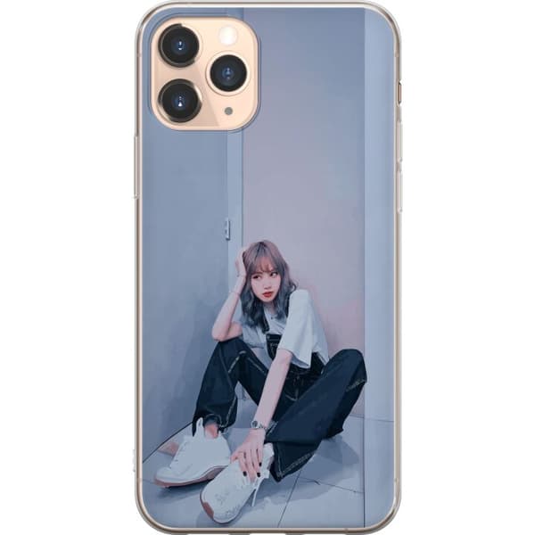 Apple iPhone 11 Pro Läpinäkyvä kuori Lisa from Blackpink – K-pop Style Icon