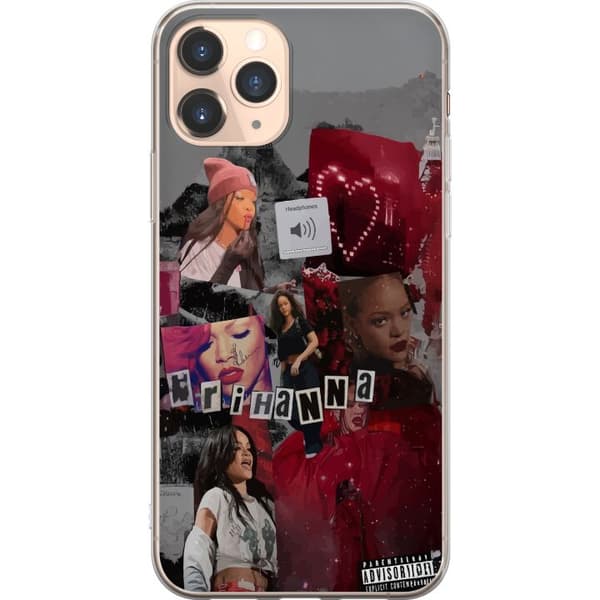 Apple iPhone 11 Pro Läpinäkyvä kuori Rihanna – Iconic Fashion Moments