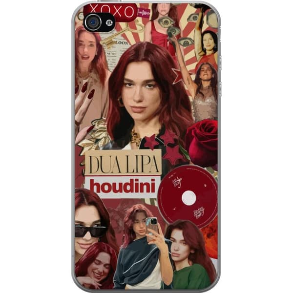 Apple iPhone 4s Läpinäkyvä kuori Dua Lipa – Fashion & Style Edit