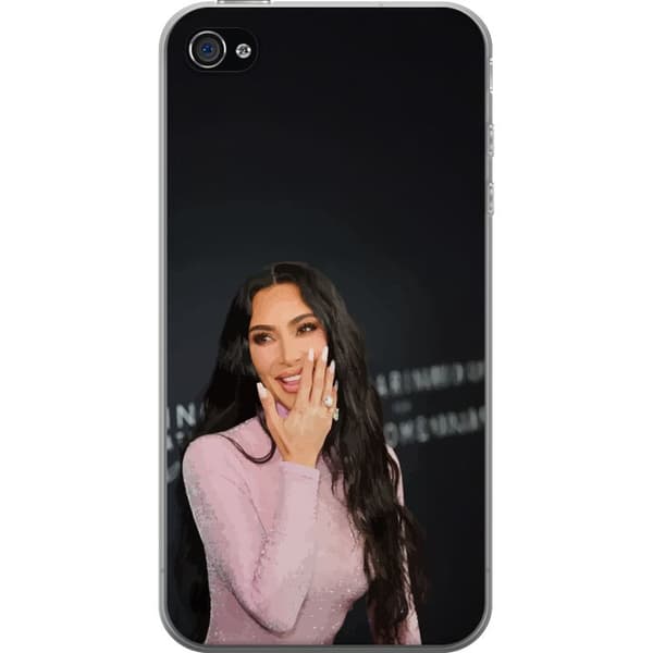Apple iPhone 4s Läpinäkyvä kuori Kim Kardashian – Trending Outfits 2025