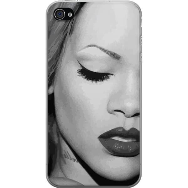 Apple iPhone 4s Läpinäkyvä kuori Rihanna – Aesthetic Edit 2025