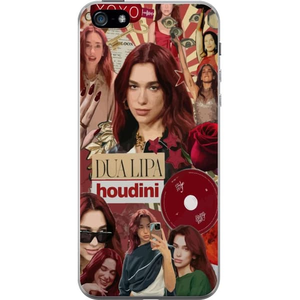 Apple iPhone 5 Gjennomsiktig deksel Dua Lipa – Fashion & Style Edit