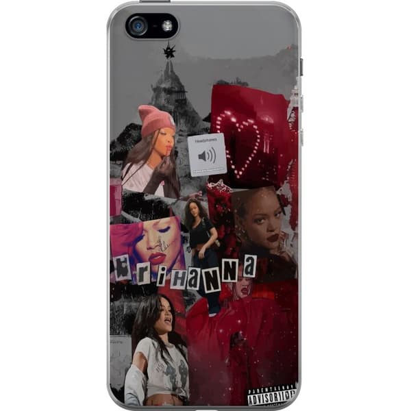 Apple iPhone 5 Läpinäkyvä kuori Rihanna – Iconic Fashion Moments
