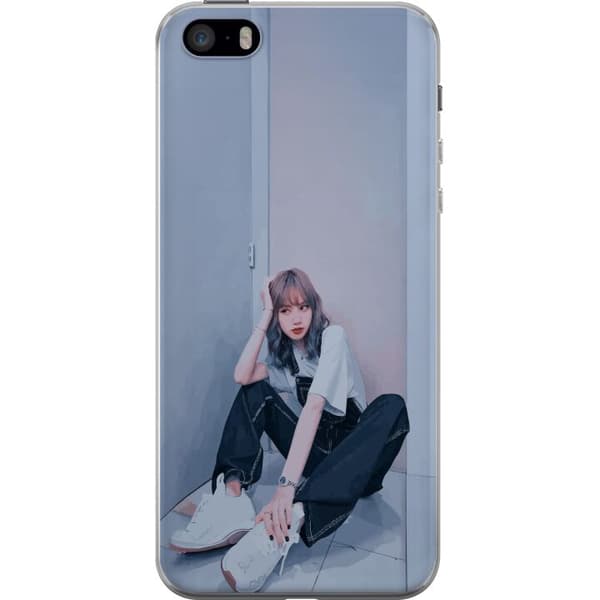 Apple iPhone 5s Läpinäkyvä kuori Lisa from Blackpink – K-pop Style Icon