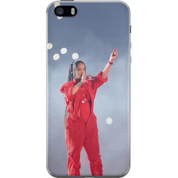 Apple iPhone 5s Gjennomsiktig deksel Rihanna – Trendsetting Looks & Style