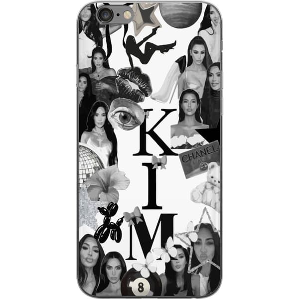 Apple iPhone 6 Plus Gennemsigtig cover Kim Kardashian – Aesthetic Look 2025