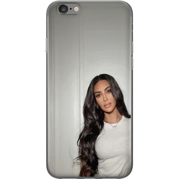 Apple iPhone 6 Gjennomsiktig deksel Kim Kardashian – Iconic Style Collection
